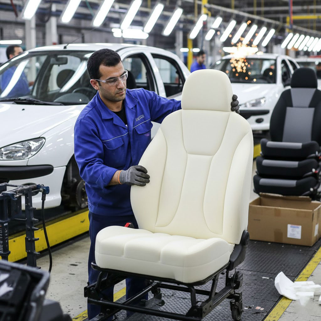 انواع جنس فوم خودرو