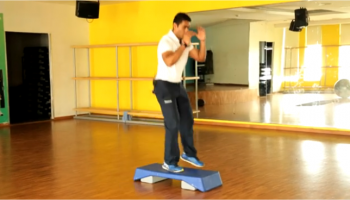 ویدیو تمرین با تخته استپ ورزشی