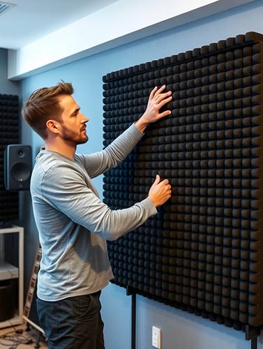 راهنمای نصب الاستومری عایق صدا