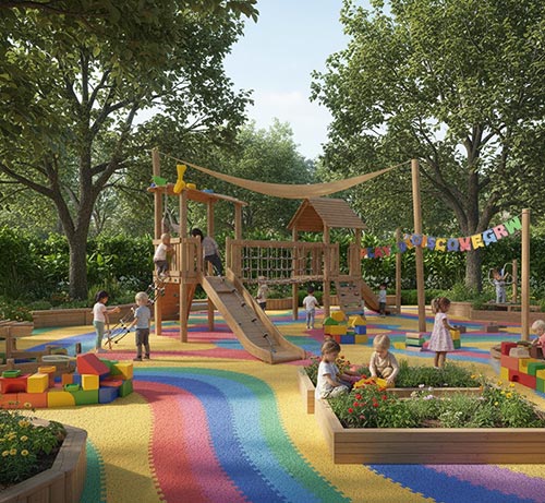 طراحی مهد کودک